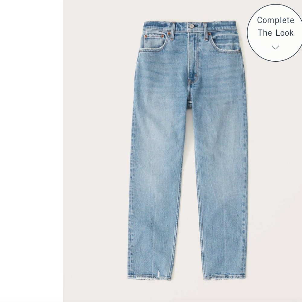 High Rise Mom Jean *NWT* *short size*